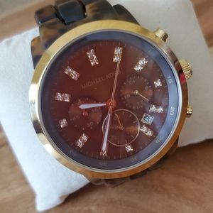 Michael Kors Tortoise Watch